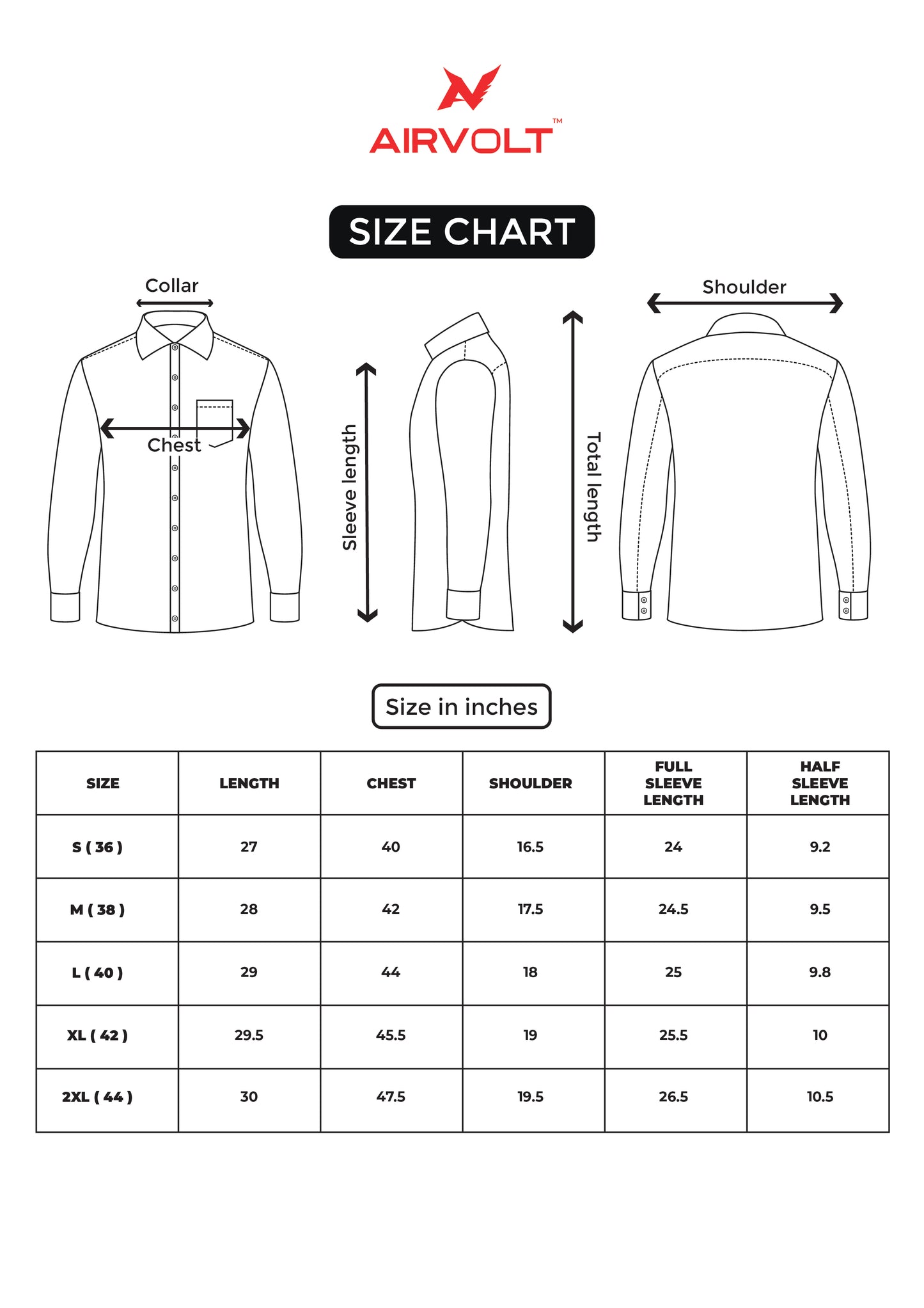 Sky Blue Solid – Formal & Casual Wear - Full Sleeve