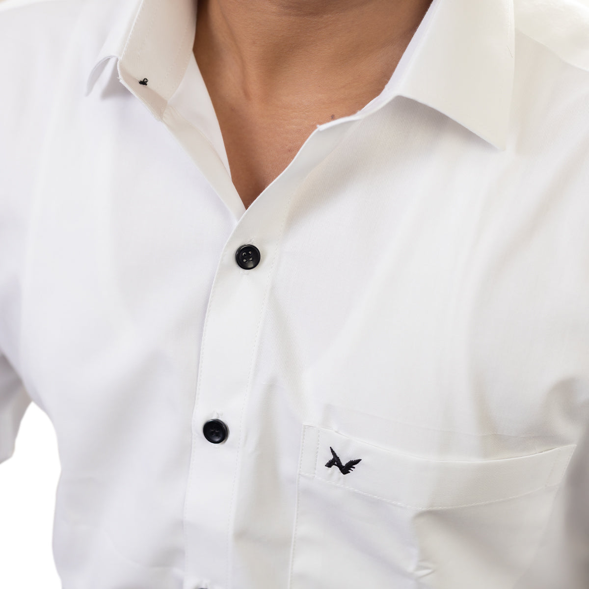 Classic White Solid – Formal & Casual Wear - Full Sleeve