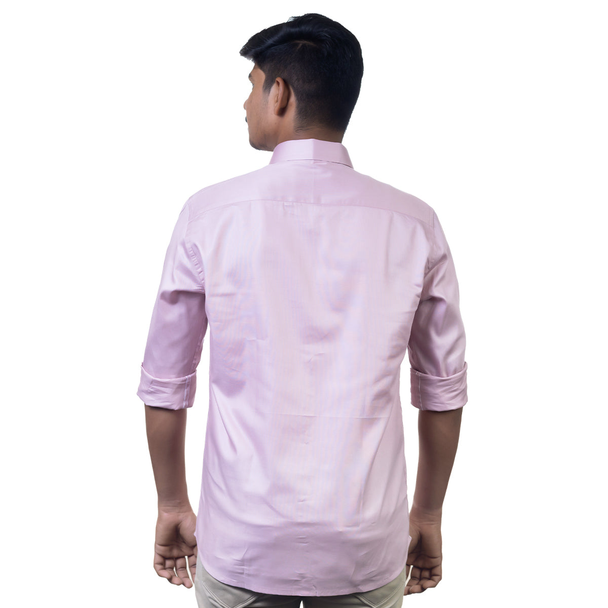 Onion Pink Solid – Formal & Casual Wear - Full Sleeve